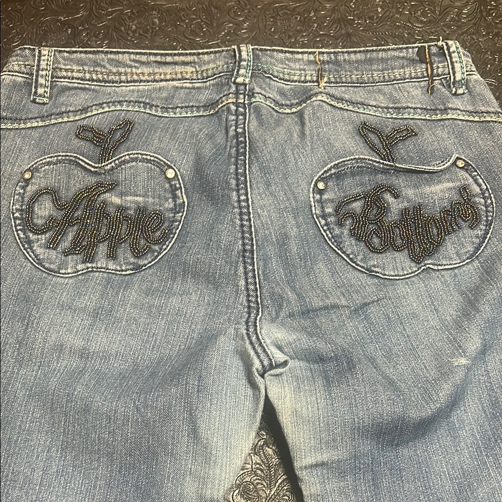 Apple Bottoms Women's Straight Leg Jeans - Blue